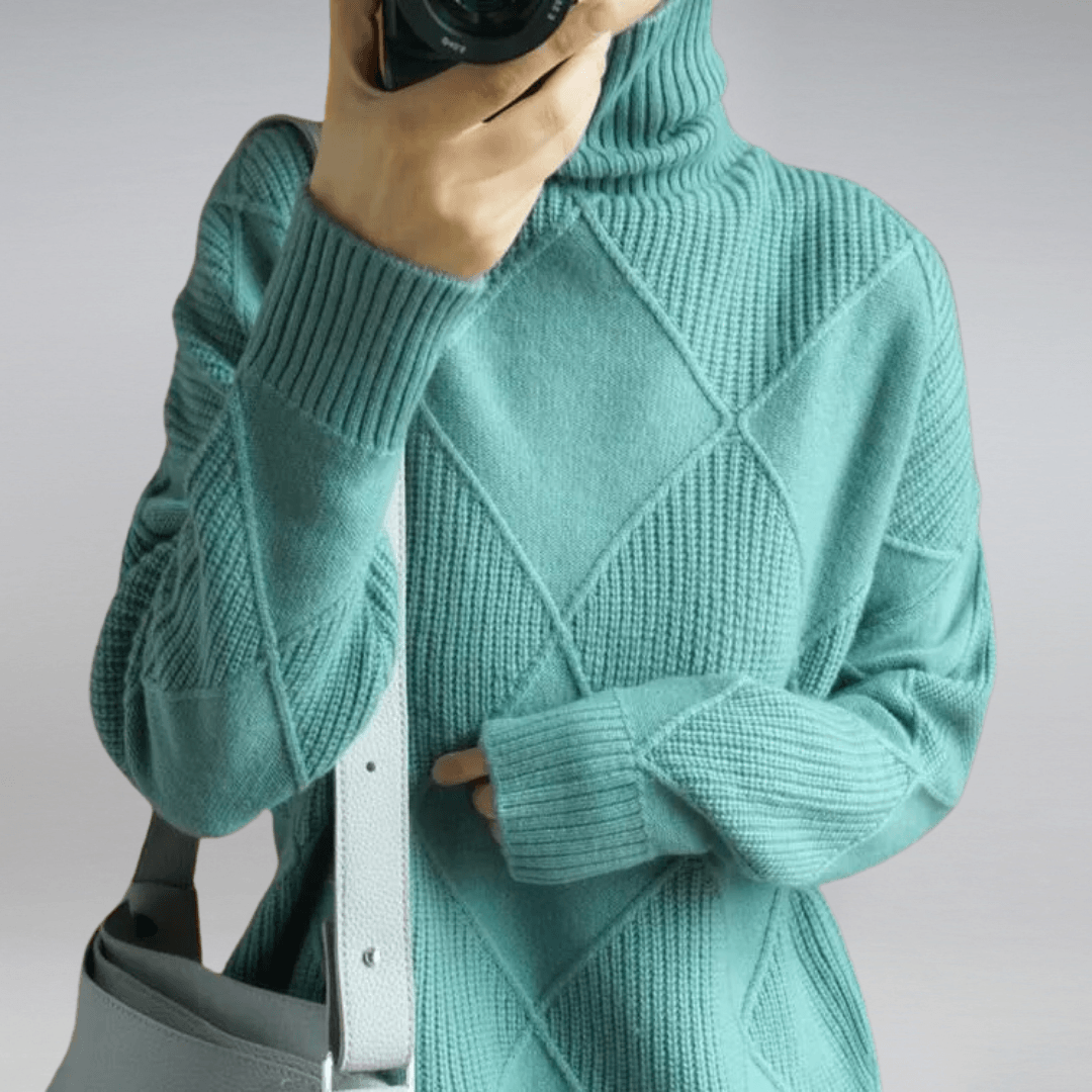 Sienna - Cashmere Turtleneck Sweater
