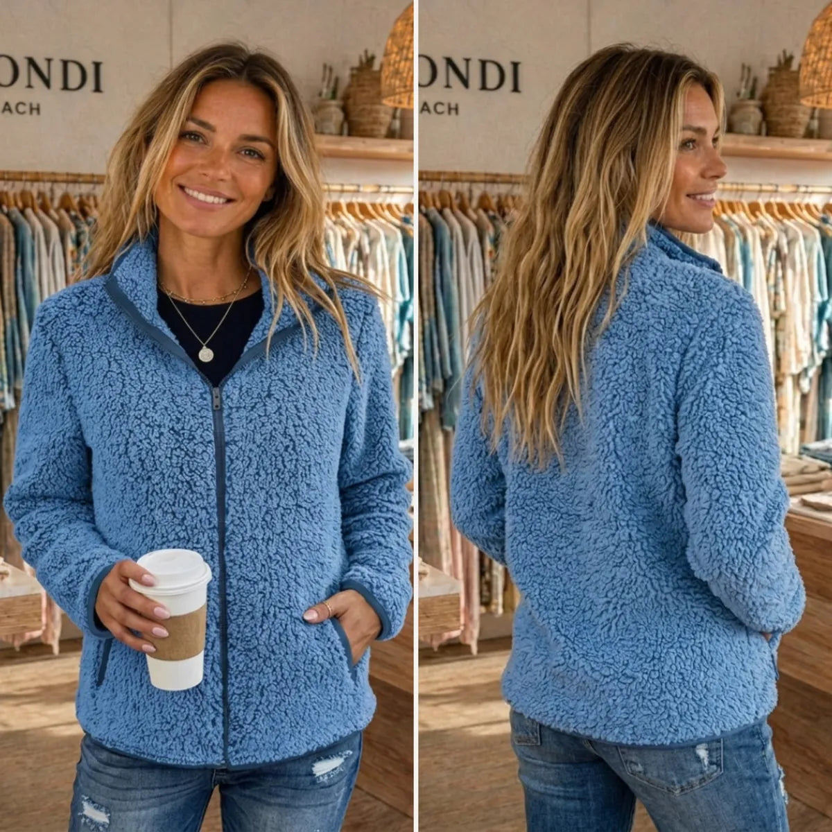 The Xara | The Ultimate "Grab-and-Go" Teddy Jacket