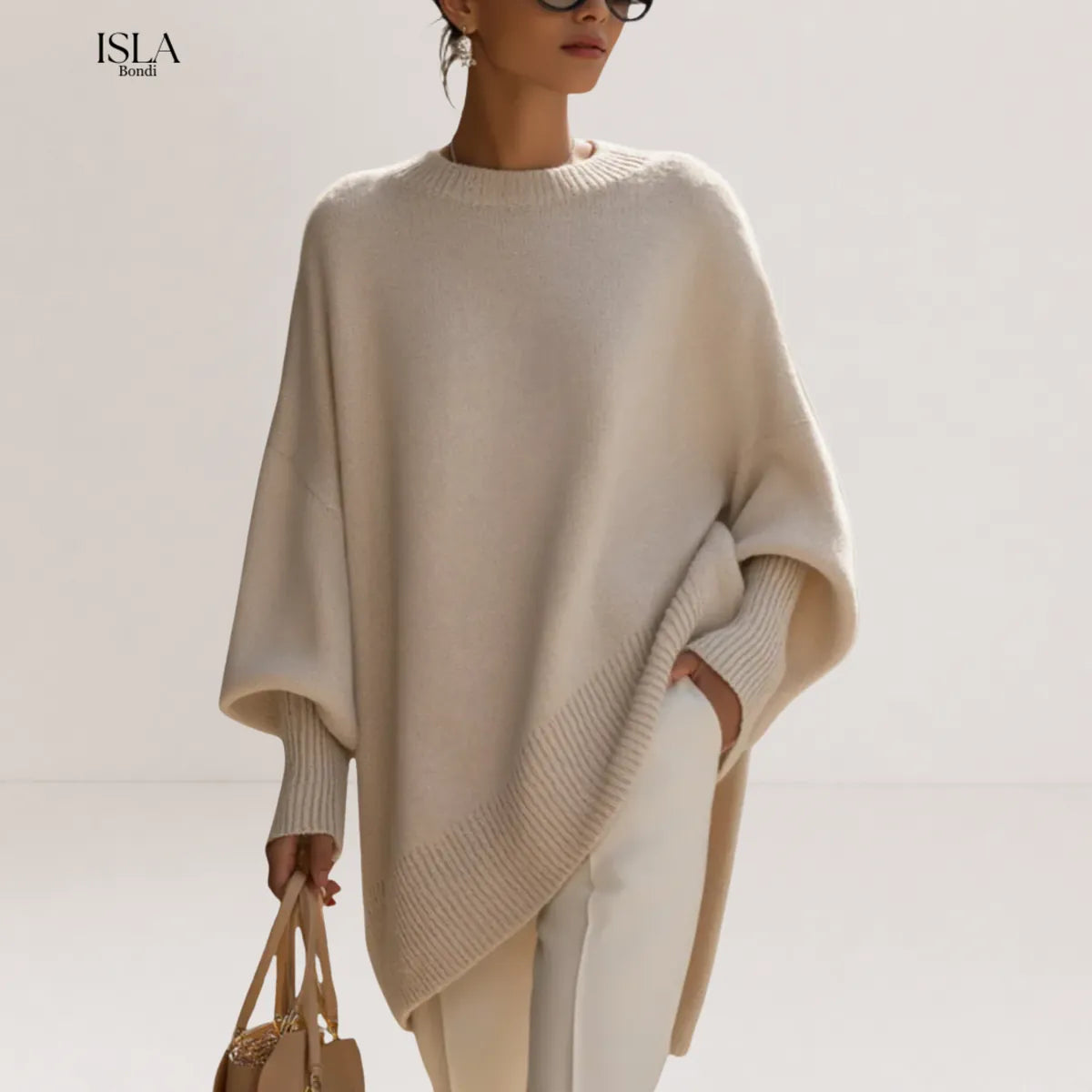 Livia | Oversize-Poncho-Pullover