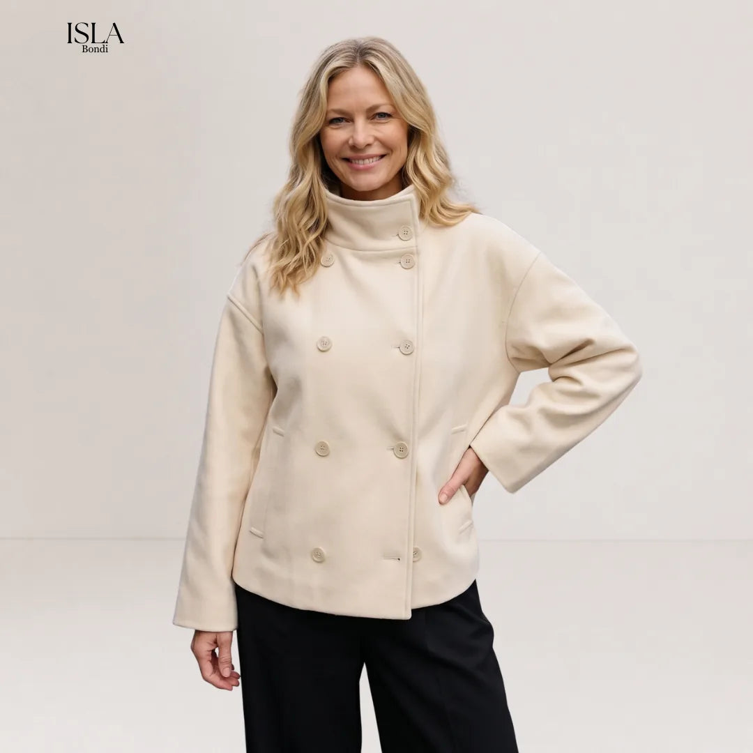 Loreta Jacket with Stand Collar
