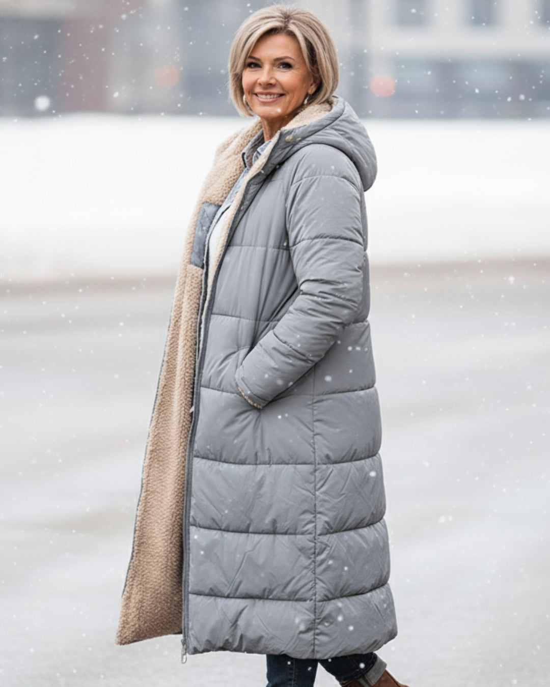 Maribel Sherpa Winter Coat