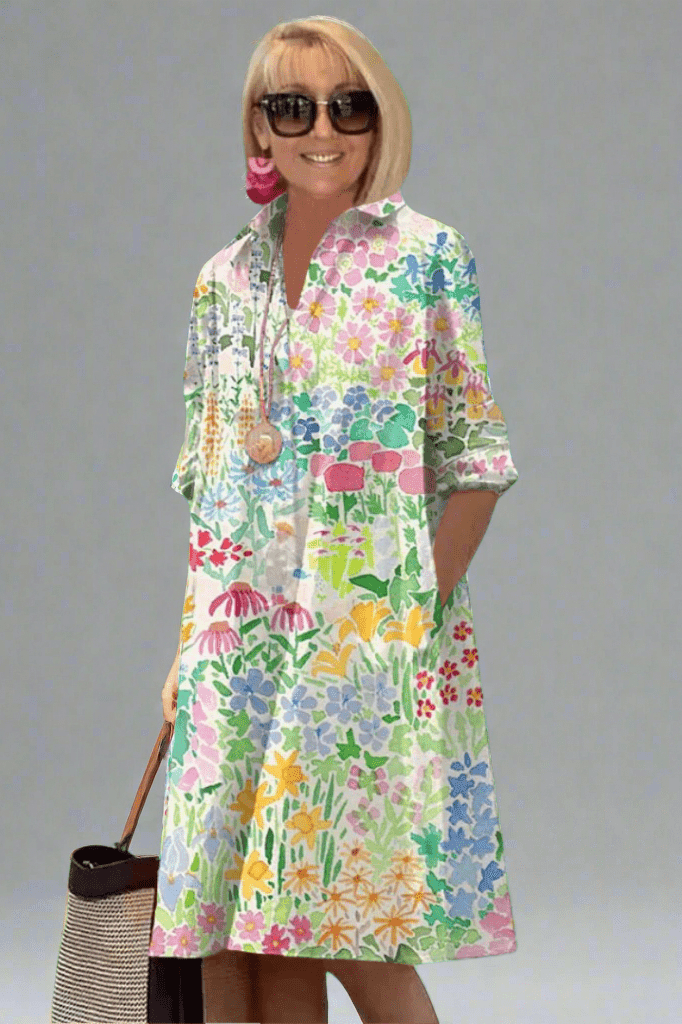 Victoria™ Floral Midi Dress