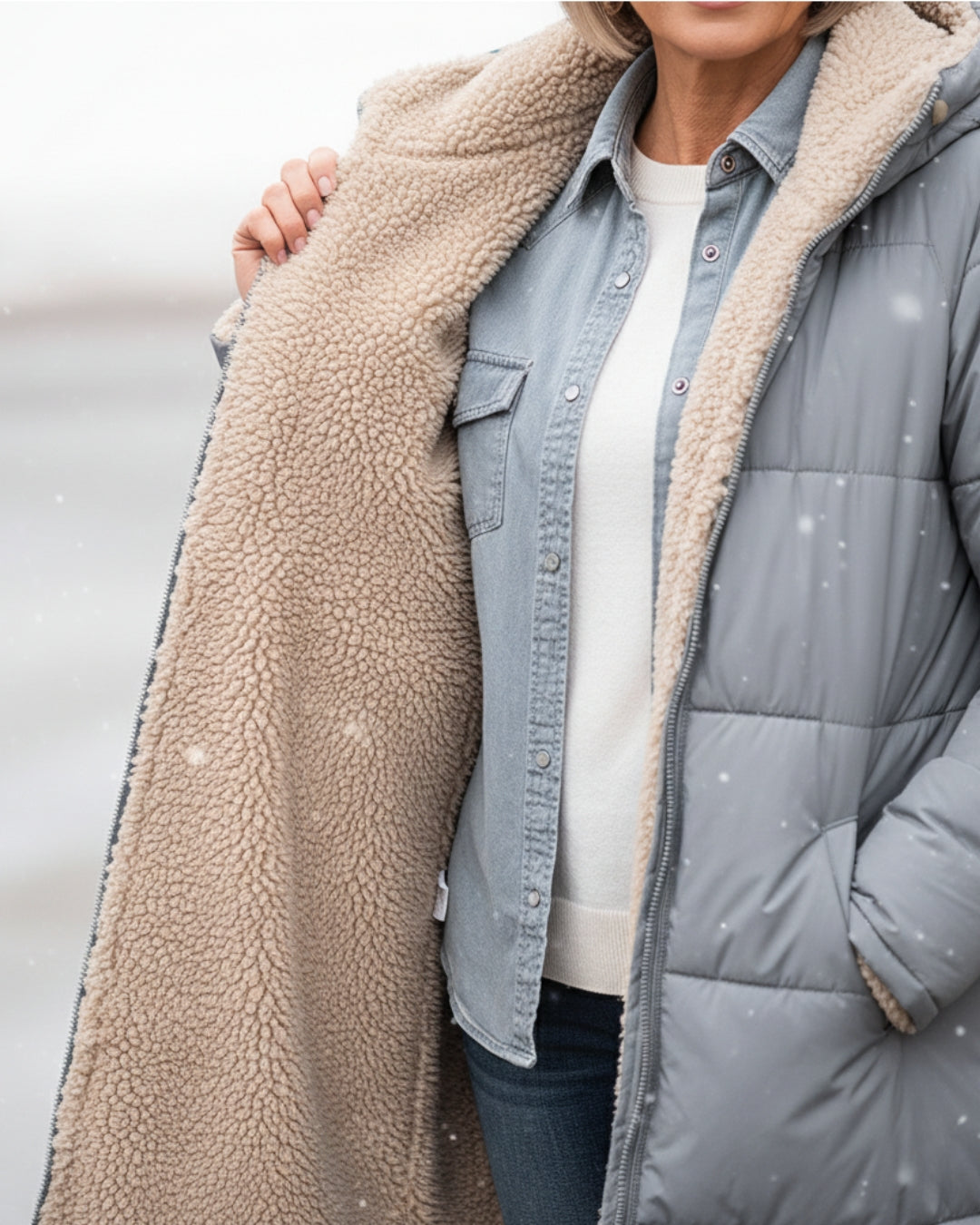 Maribel Sherpa Winter Coat