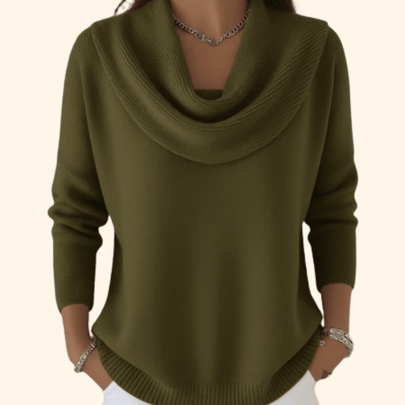 Gwen™ Elegant Collared Sweater