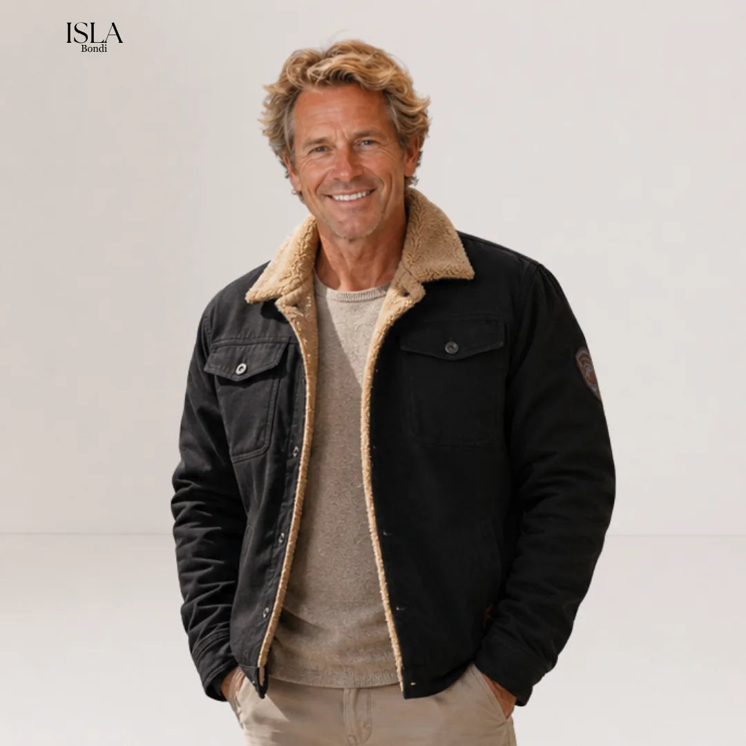 Casey | Fleece Bomber Jacket