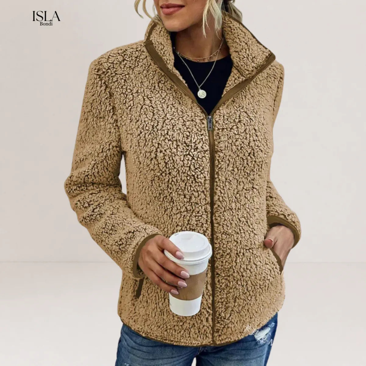 The Xara | The Ultimate "Grab-and-Go" Teddy Jacket