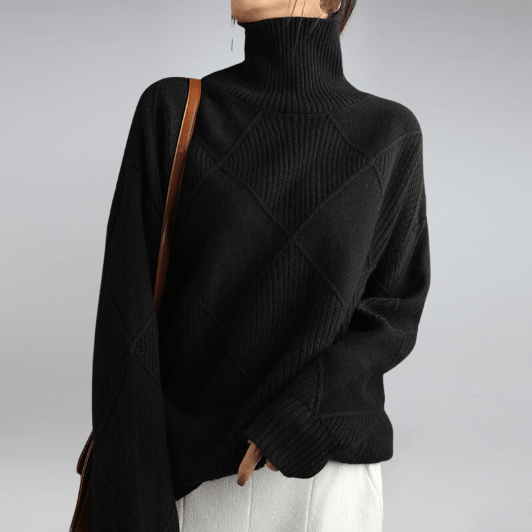 Sienna - Cashmere Turtleneck Sweater