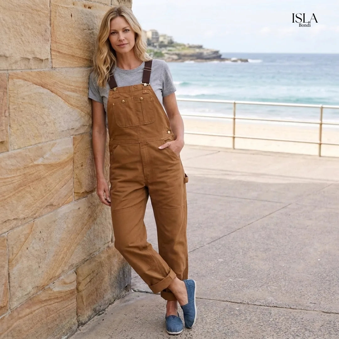 Duck Bib Overalls Canvas Workwear Dungarees