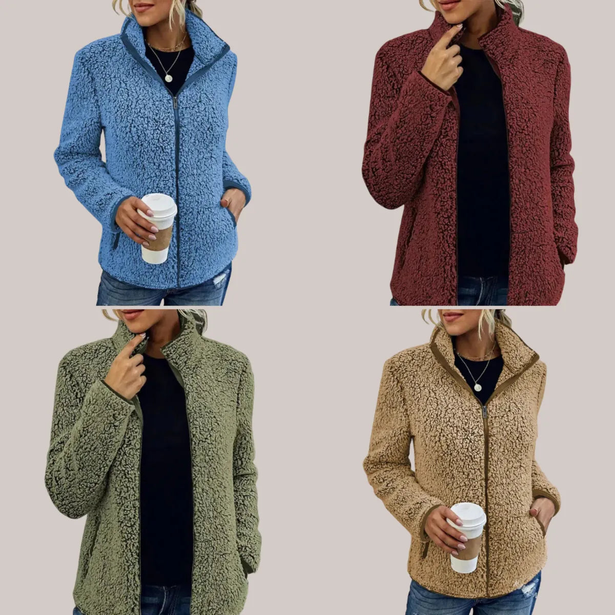 The Xara | The Ultimate "Grab-and-Go" Teddy Jacket