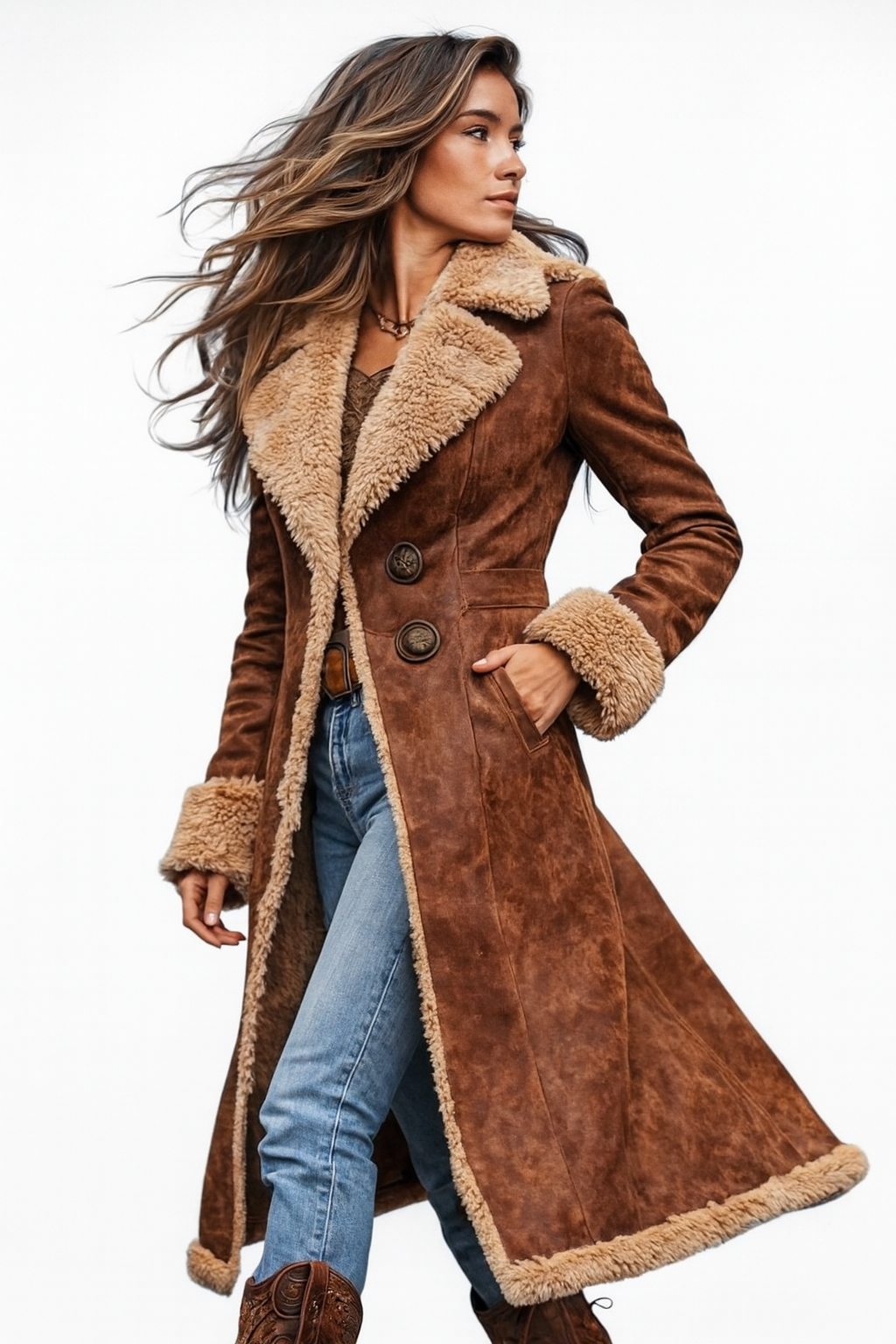 Celeste | Ivory Muse Long Coat