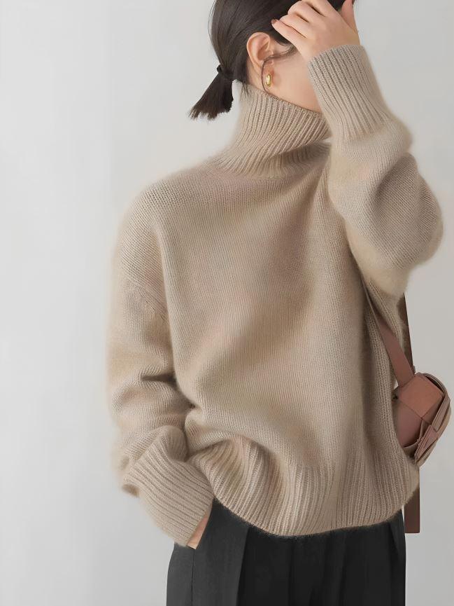 Yeke - Cozy Turtleneck Sweater