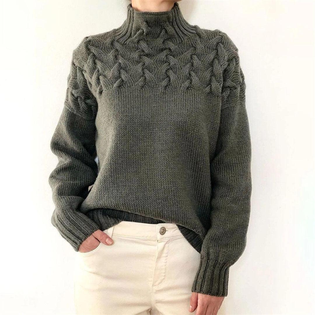 Tiarni - Knitted Turtleneck Sweater