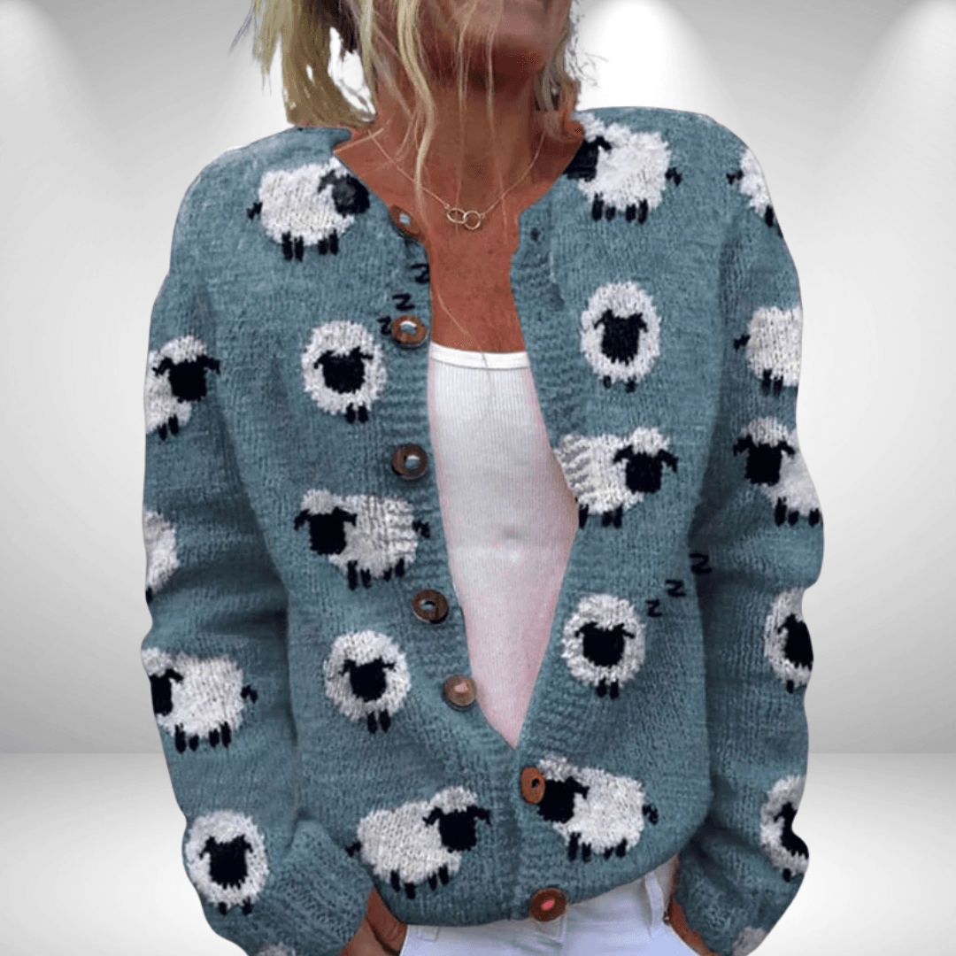 Milana™ Printed Loose Cardigan