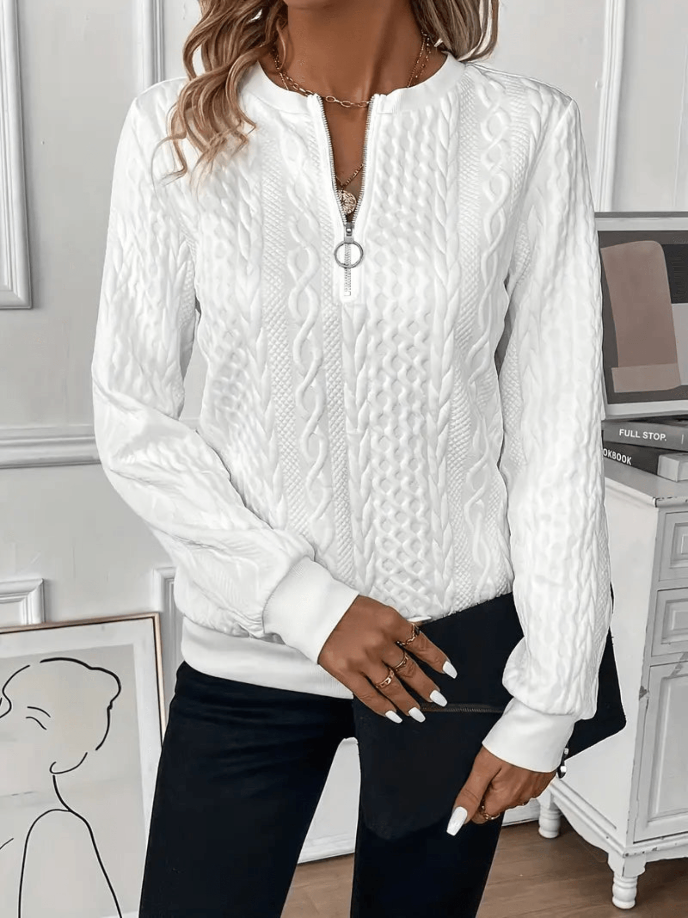 Dory - Elegant Stylish Knitted Sweater