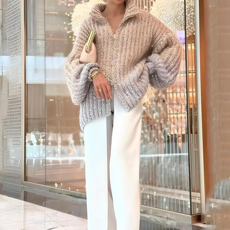 Lilly™ Glittering Silk Cardigan