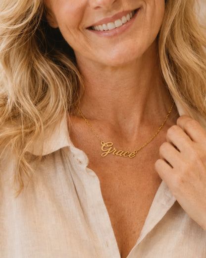 Olivia Signature Name Necklace
