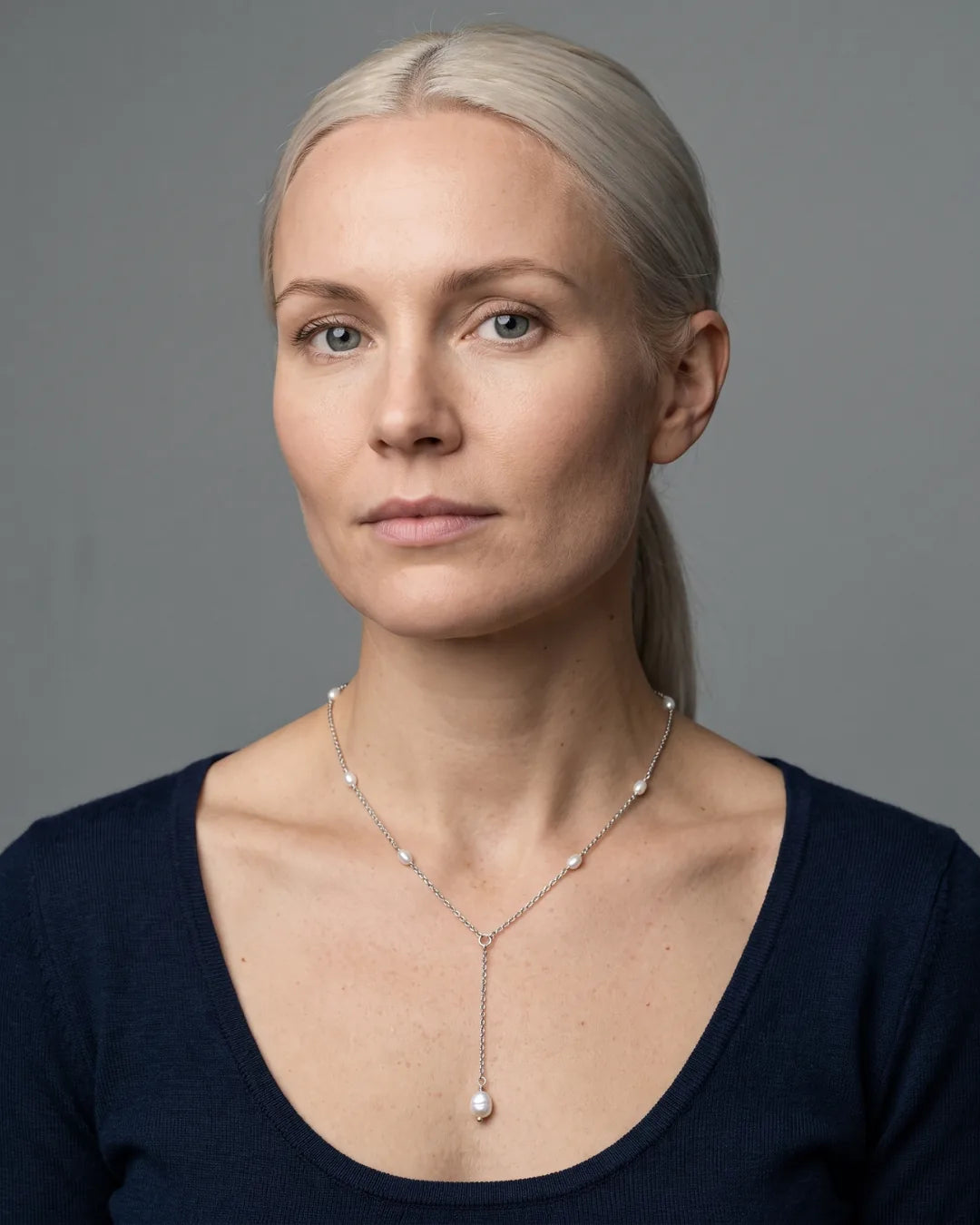Seraphine Pearl Y Necklace Grace
