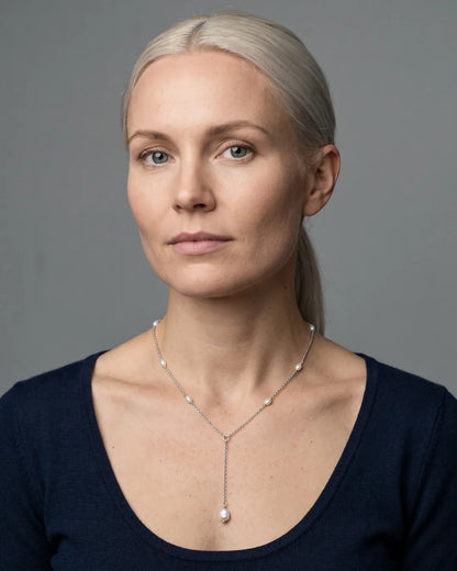 Seraphine Pearl Y Necklace Grace