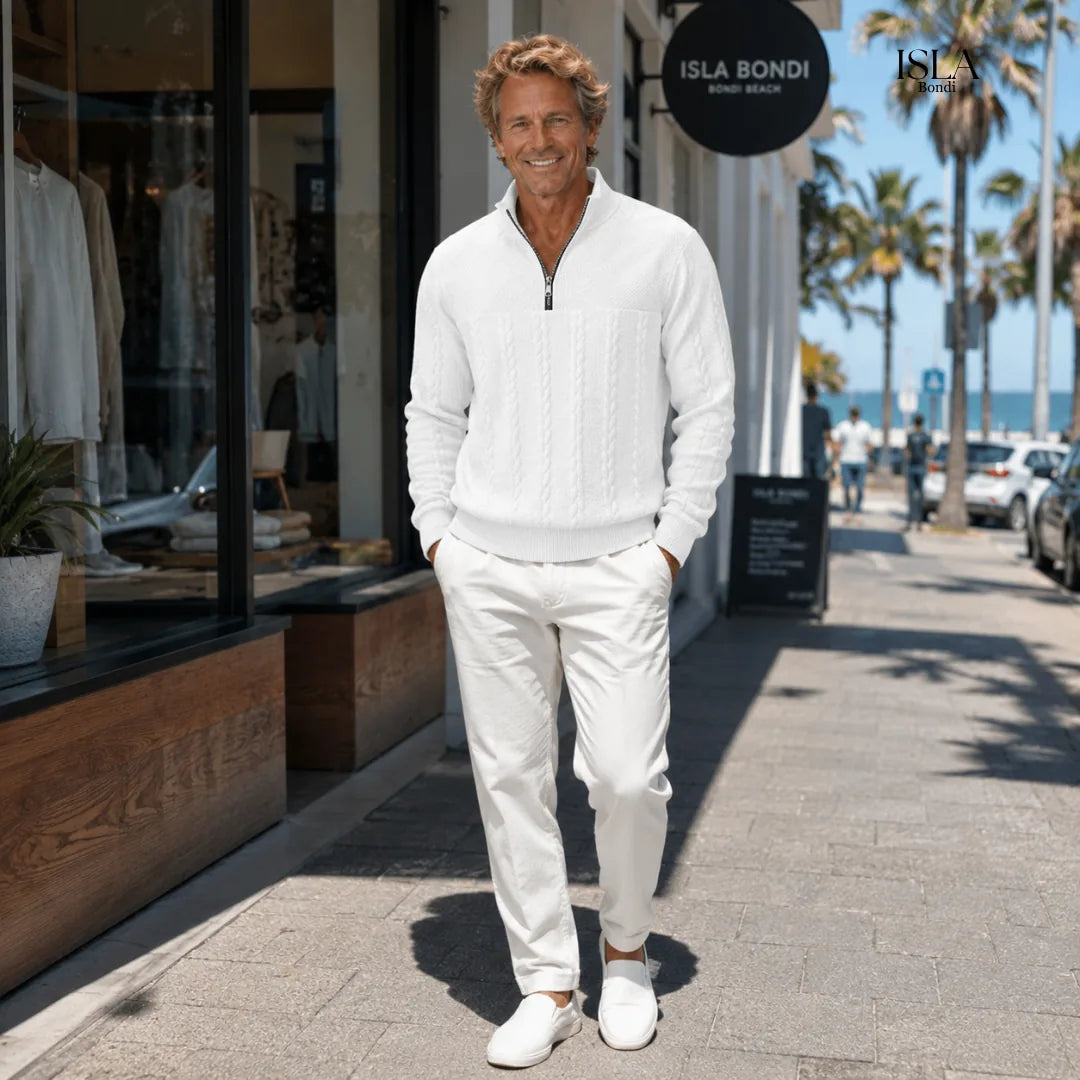 Henry | Premium Quarter Zip Sweatshirt