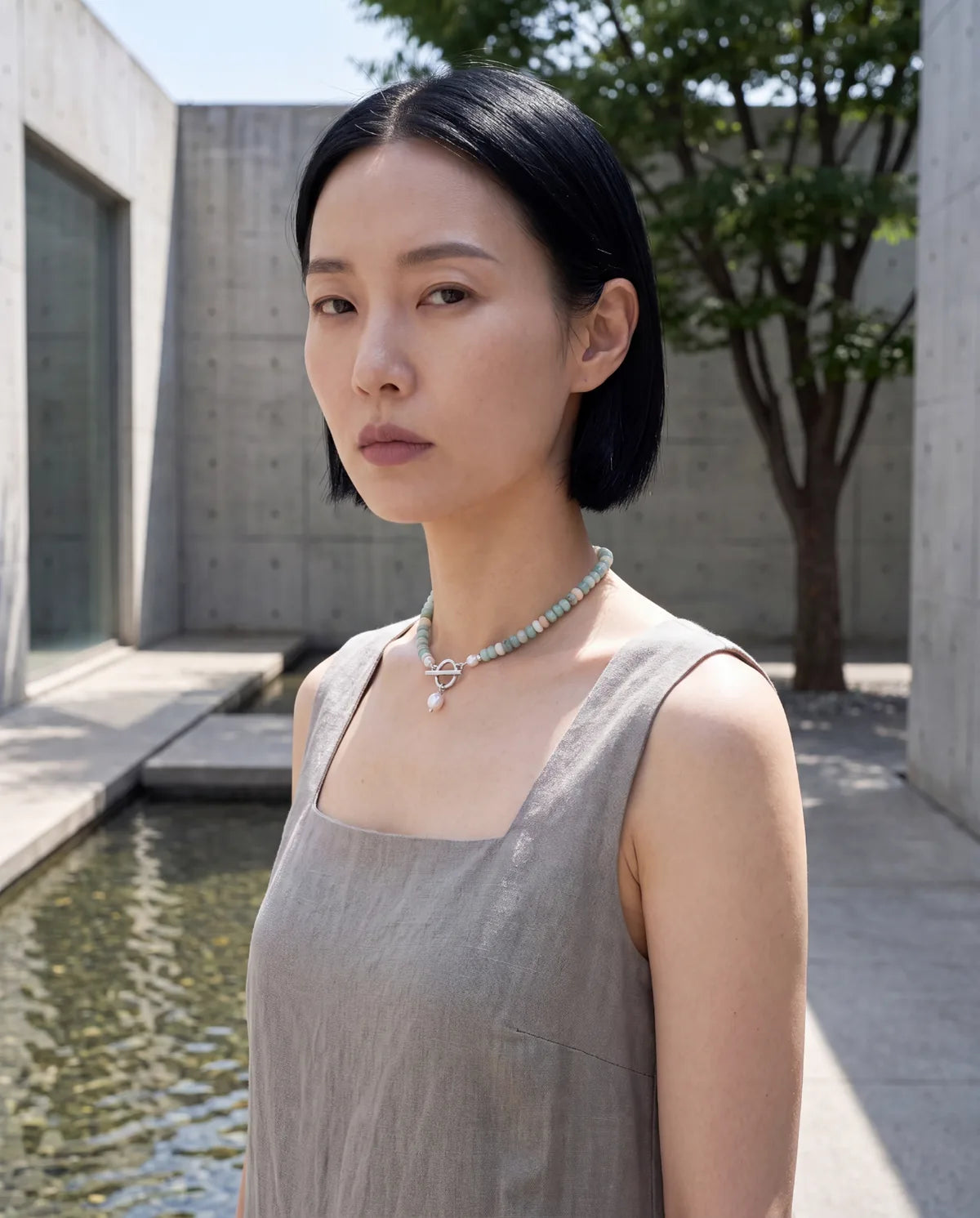 Mariselle Turquoise Beaded Necklace Serenity