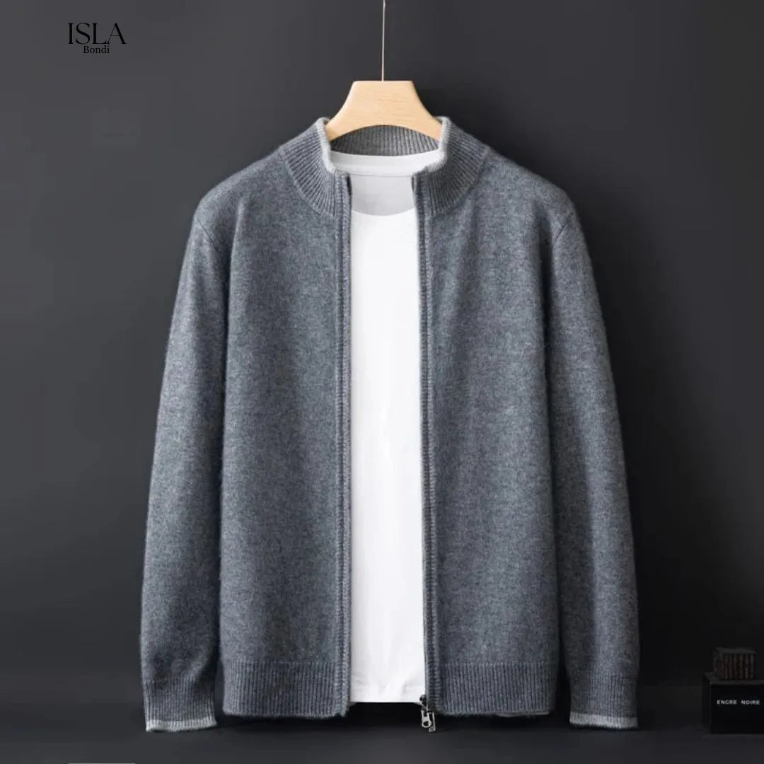 Riku Cashmere Zip Jacket