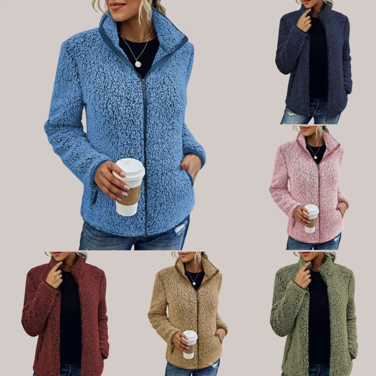 The Xara | The Ultimate "Grab-and-Go" Teddy Jacket