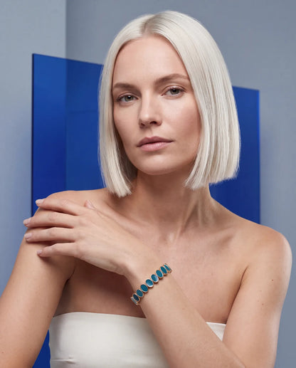 Vivienne Oval Stretch Bracelet Elegance