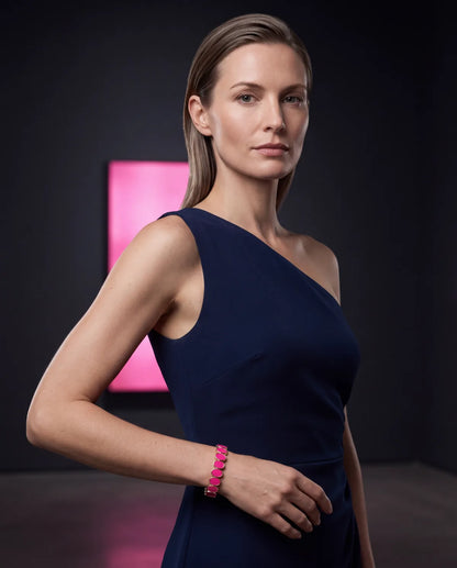 Vivienne Oval Stretch Bracelet Elegance