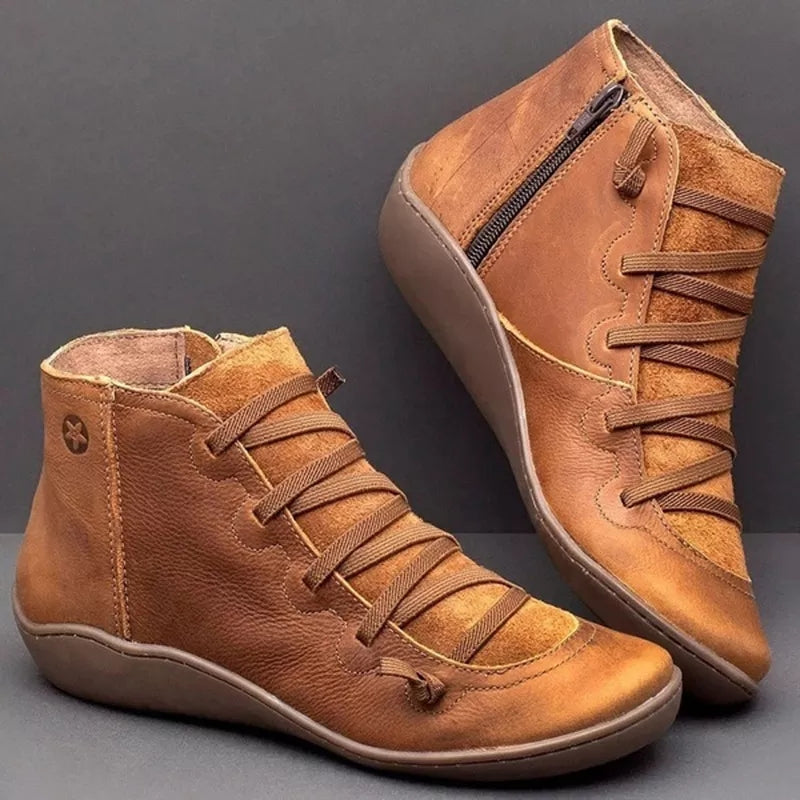 PREMIUM COMFY LEATHER AUTUMN BOOTS