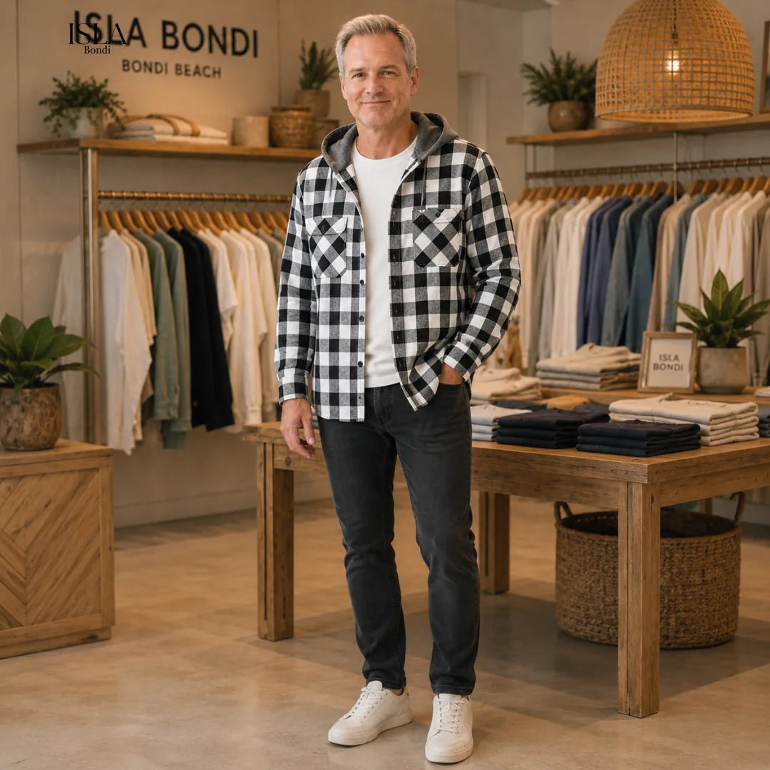 Crestline Hooded Flannel