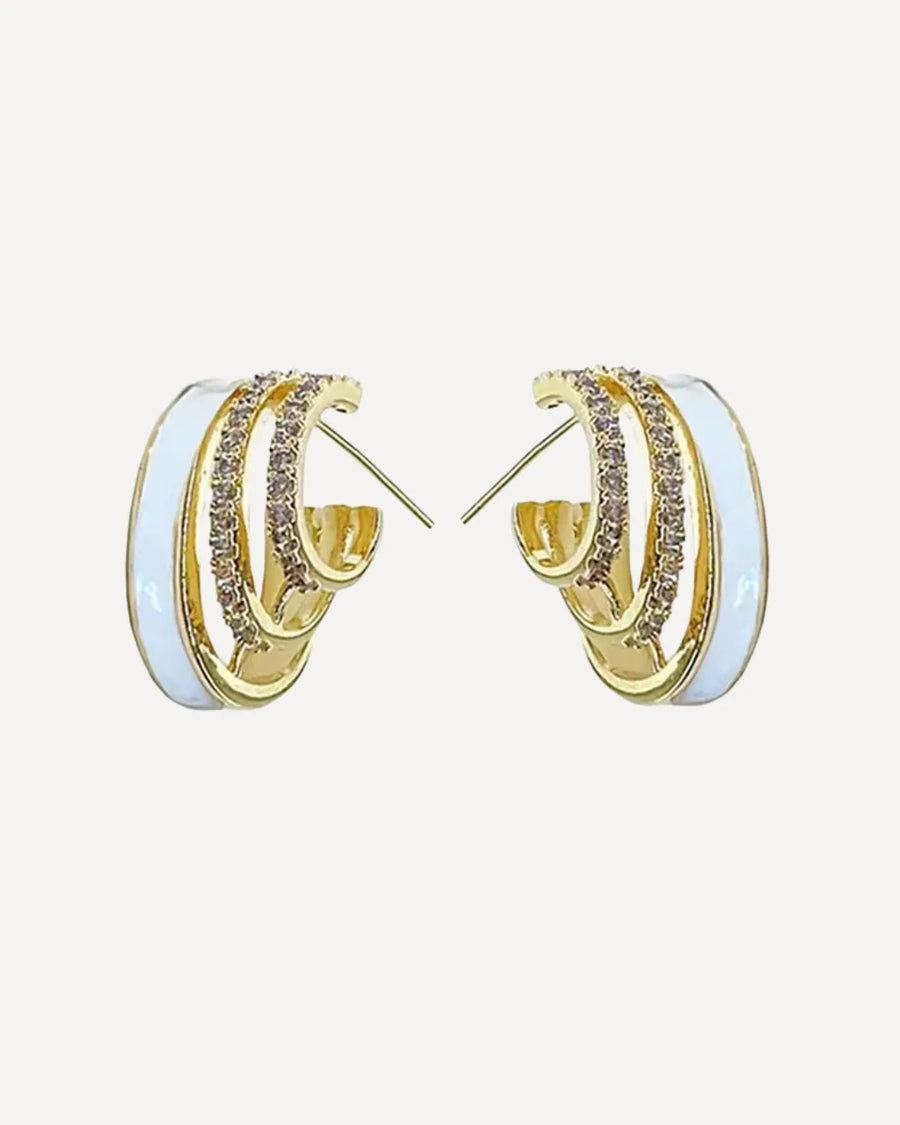 Camila Chunky Hoop Earrings