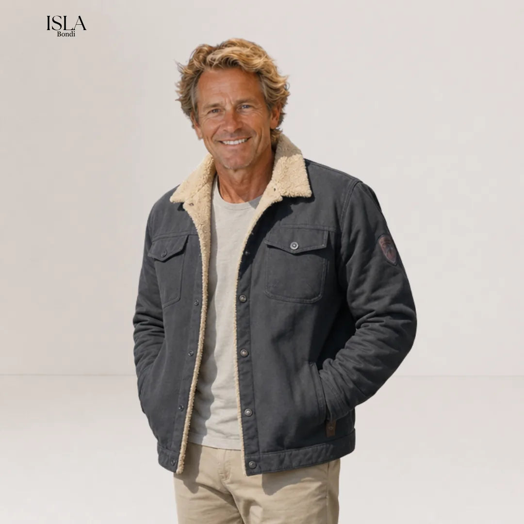 Casey | Fleece Bomber Jacket