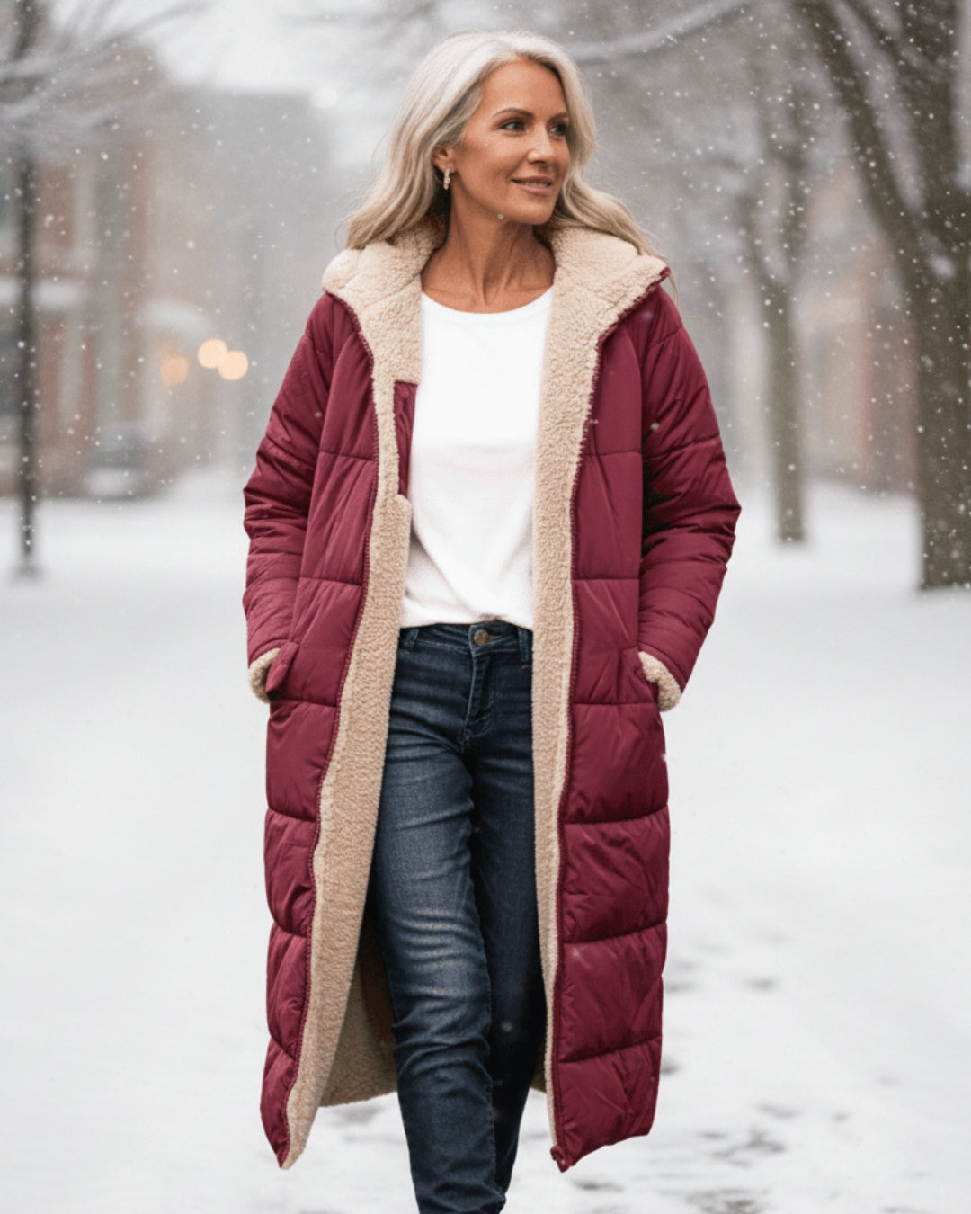 Maribel Sherpa Winter Coat