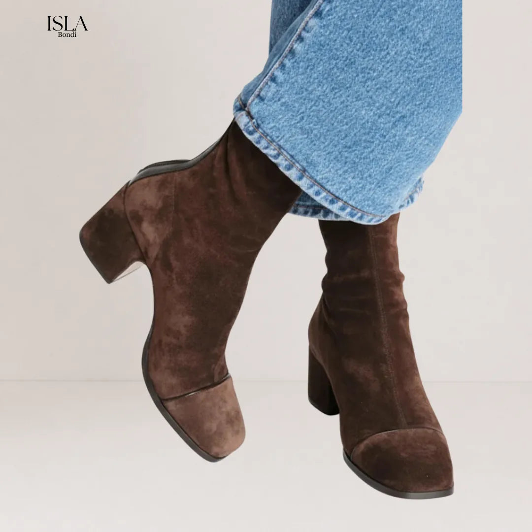 Aria | Grace Step Heeled Boots