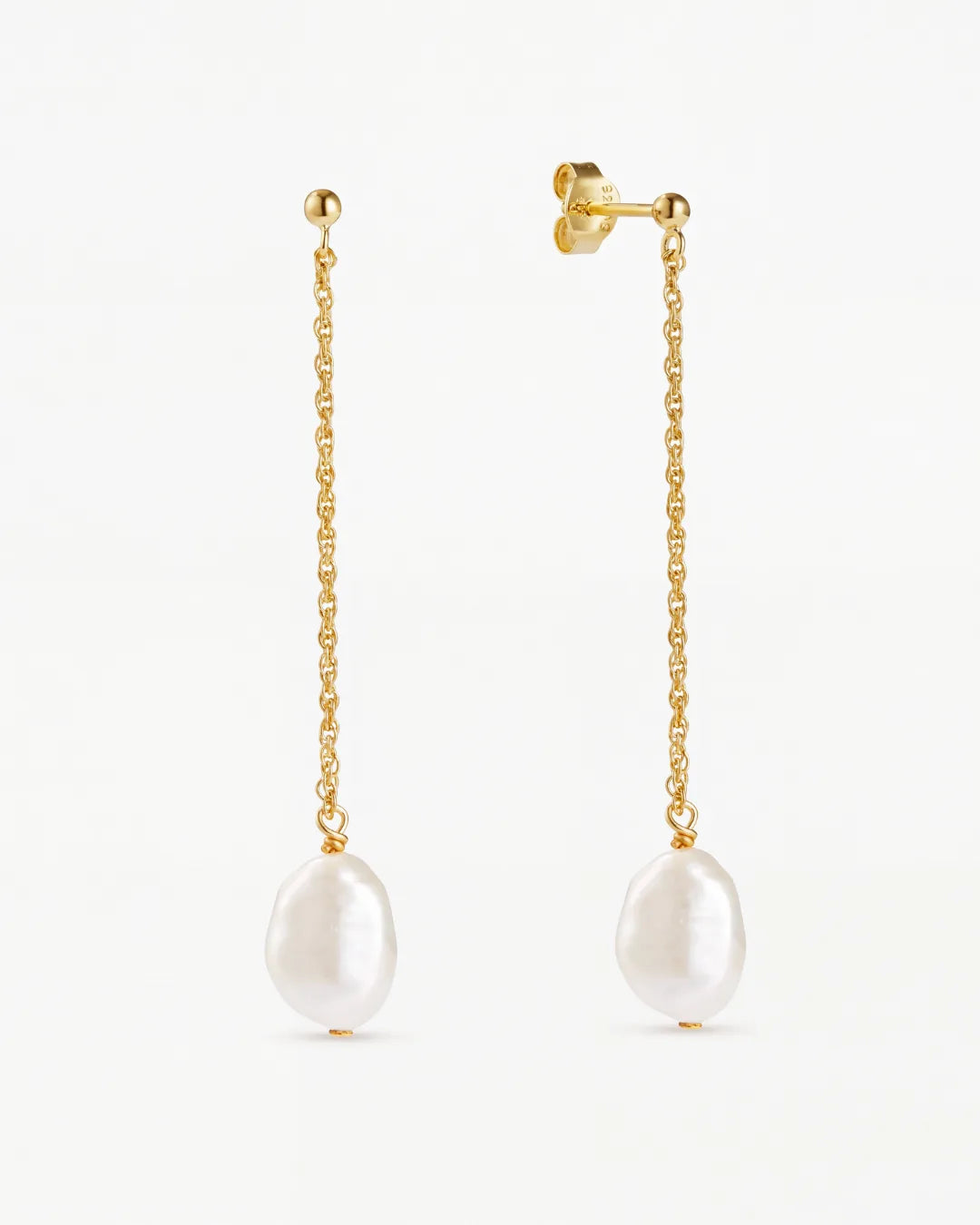 Élodie Pearl Drop Earrings Lumière