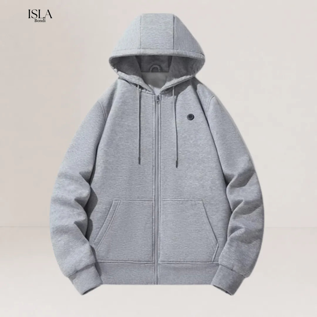 Women's Heated Jacket Hoodie Zip Up Kangaroo Pocket | Winter