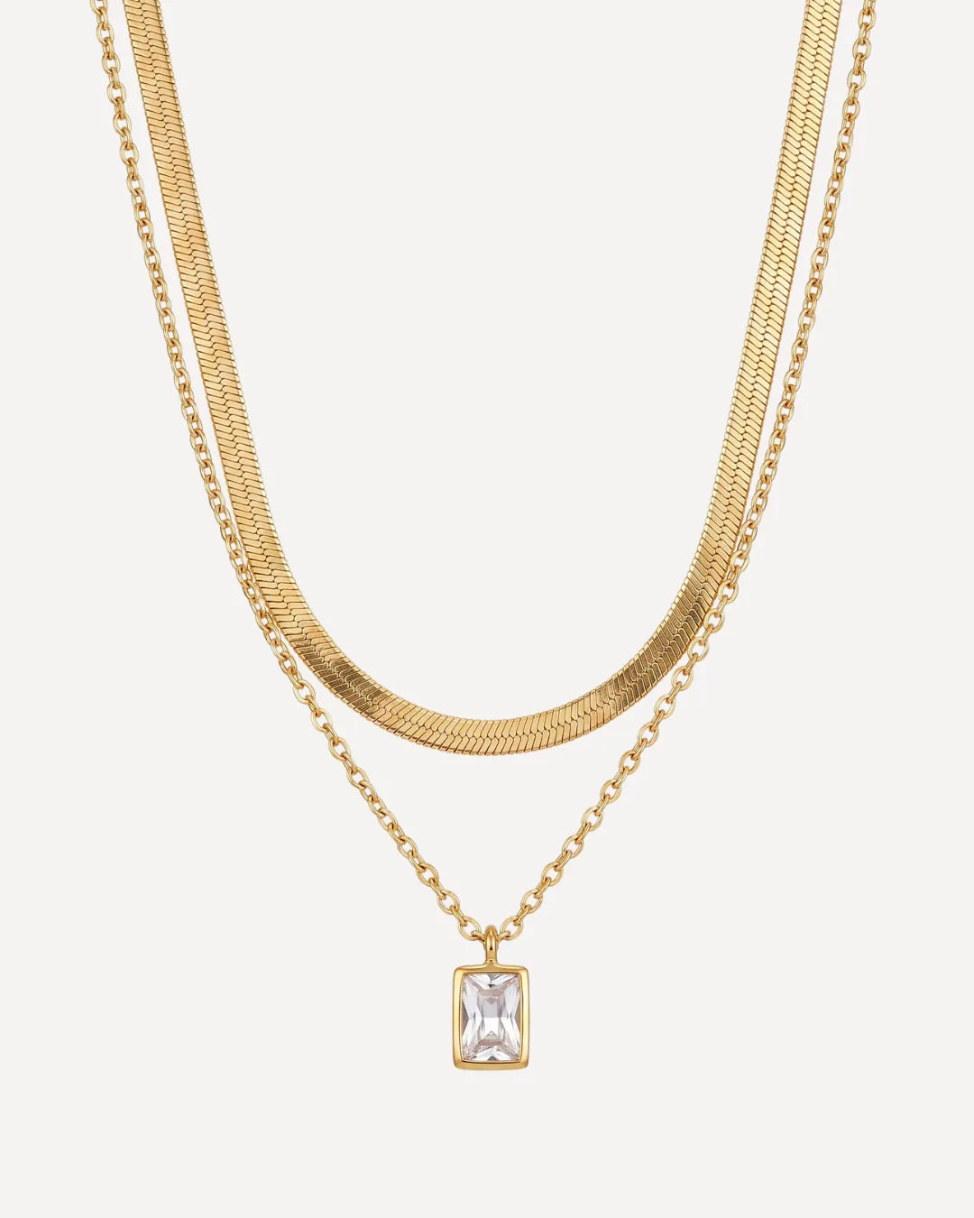 Eleanora Layered Necklace Set Prestige