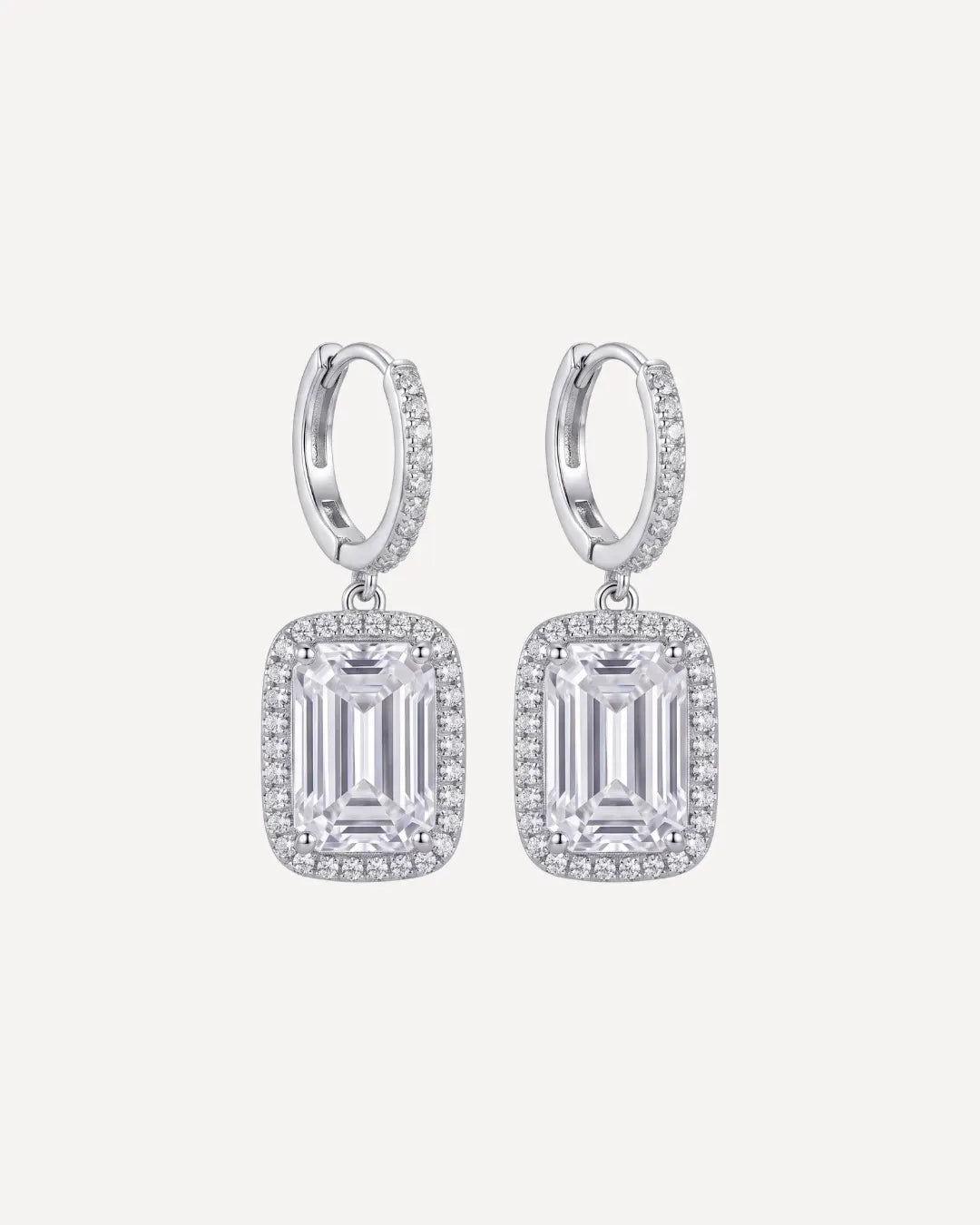 Celestine Crystal Drop Earrings Éclat