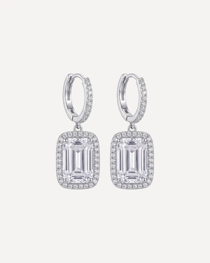 Celestine Crystal Drop Earrings Éclat