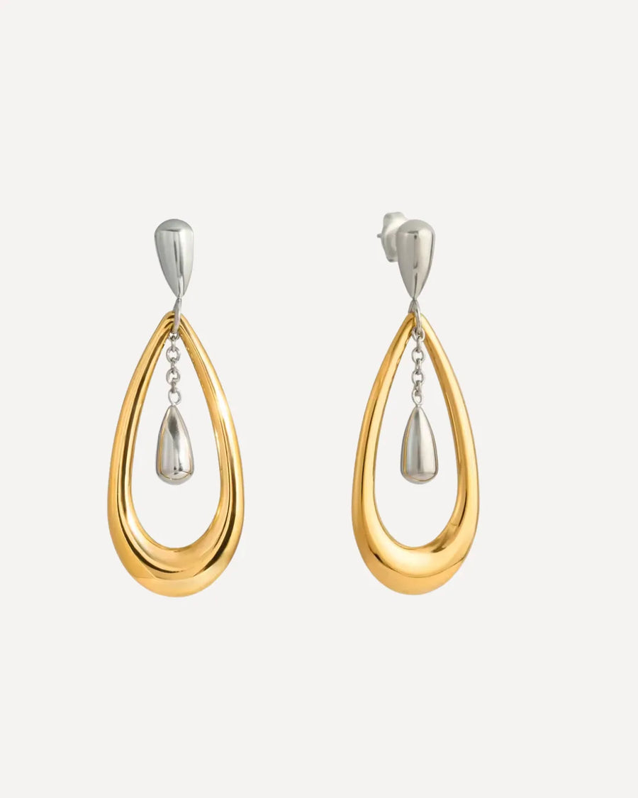 Gabrielle Teardrop Earrings Duo