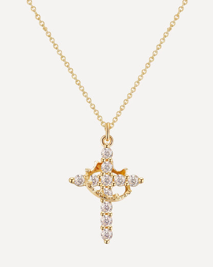 Valencia Cross Pendant Necklace Divine
