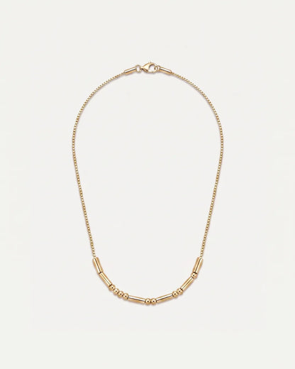 Rosalind Morse Code Necklace Signature