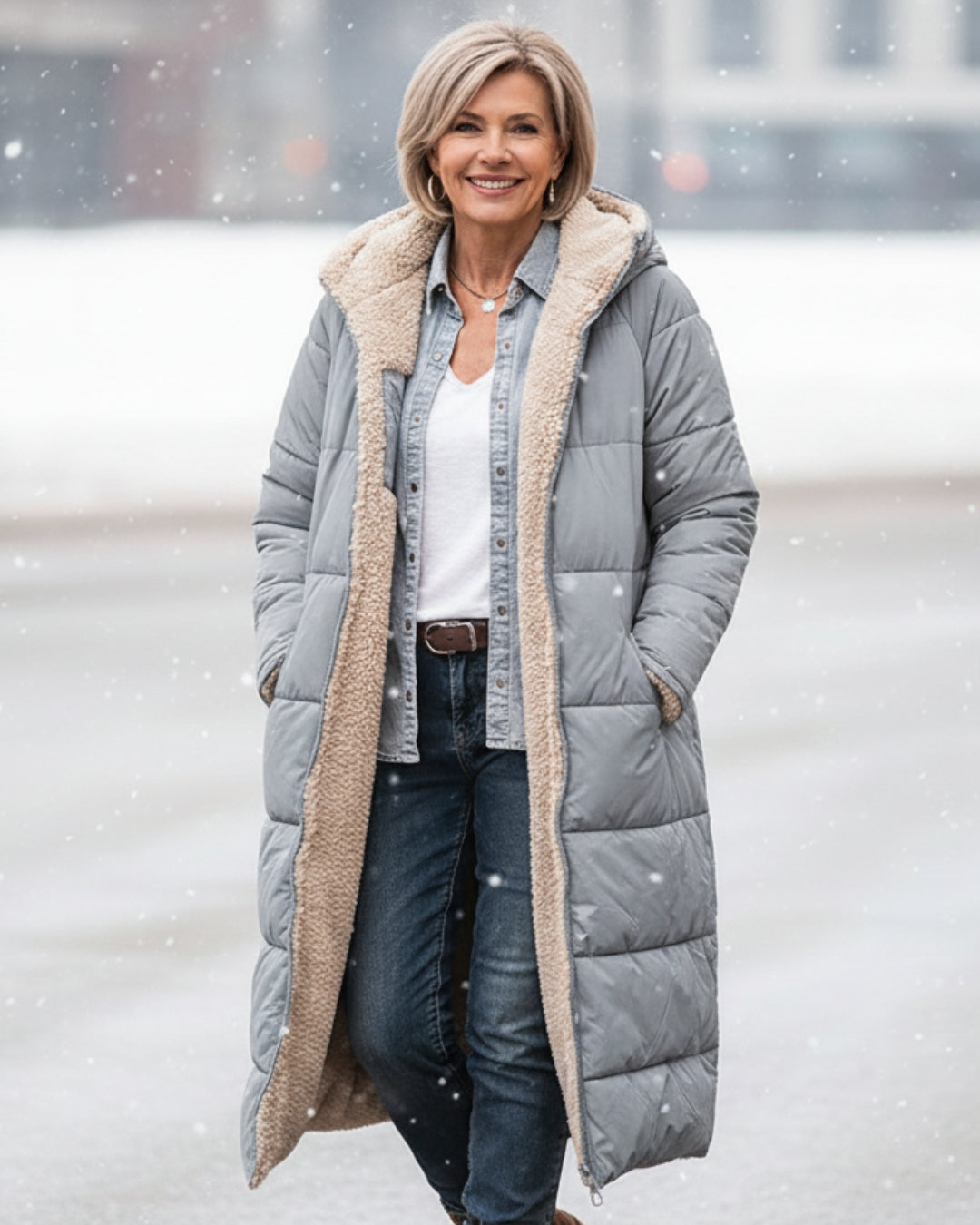 Maribel Sherpa Winter Coat