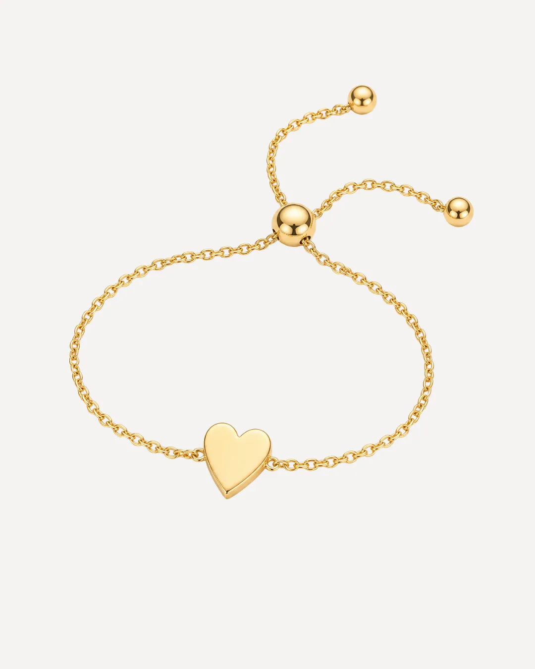Aurora Matching Heart Charm Bracelet