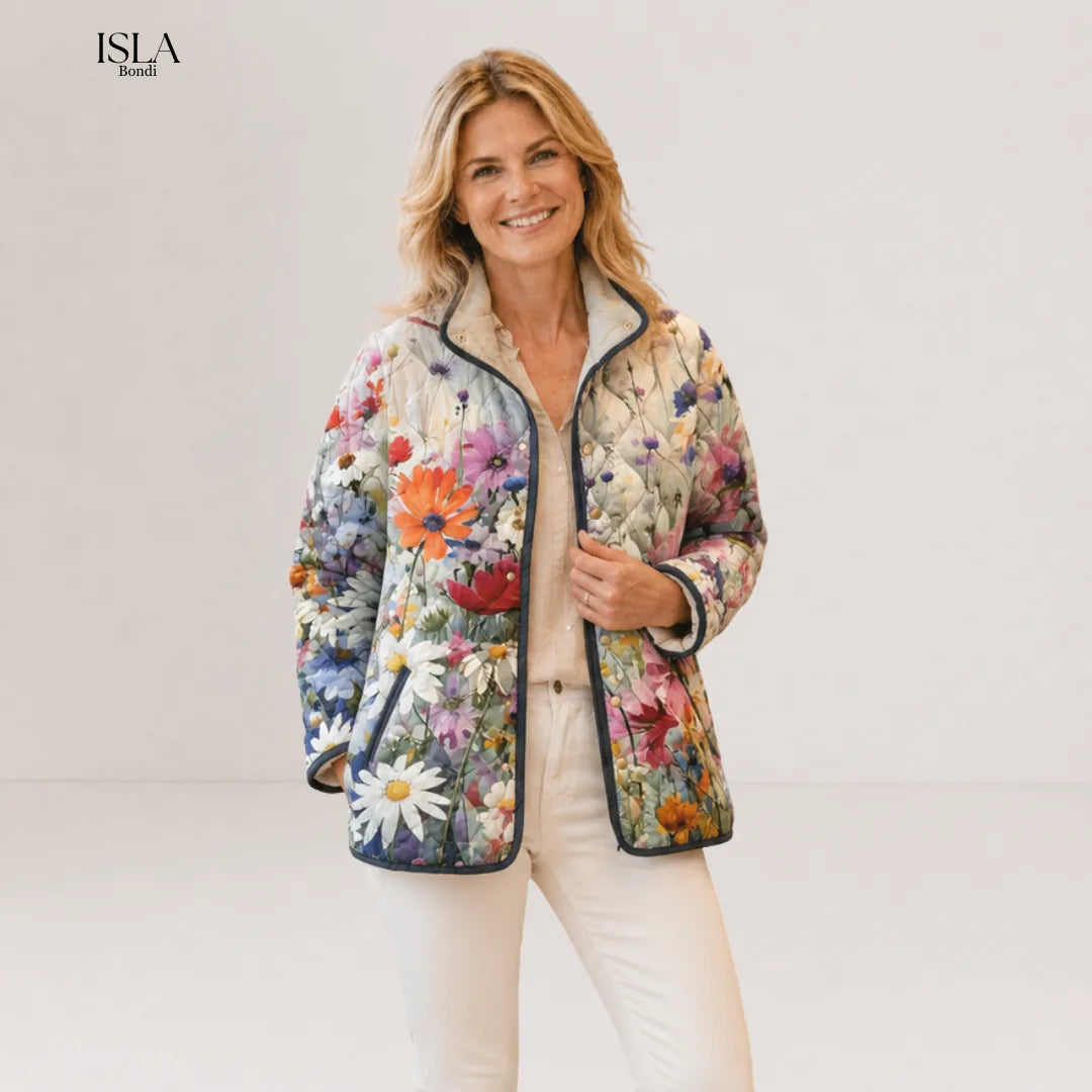 CARTER™ | Vintage Charming Floral Quilted Jacket