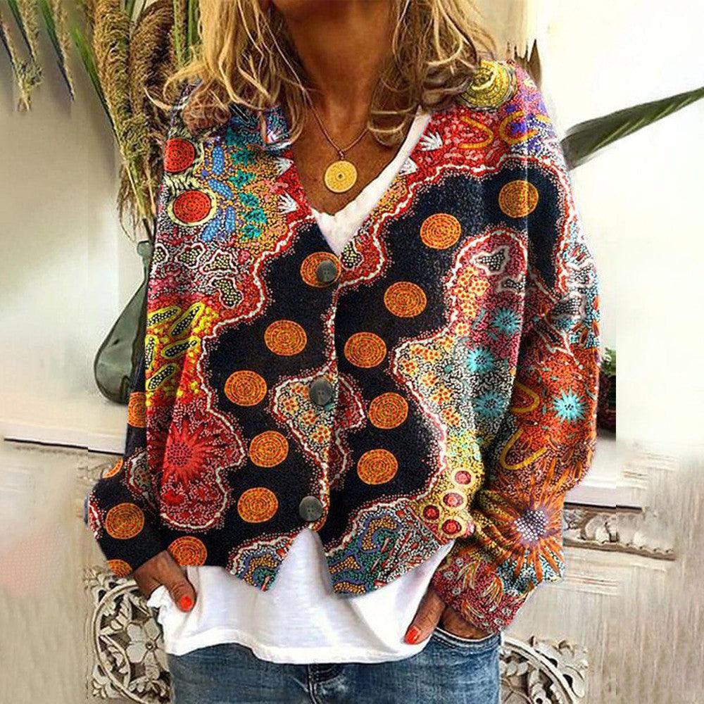 Hana - Colorful Comfortable Knitted Sweater