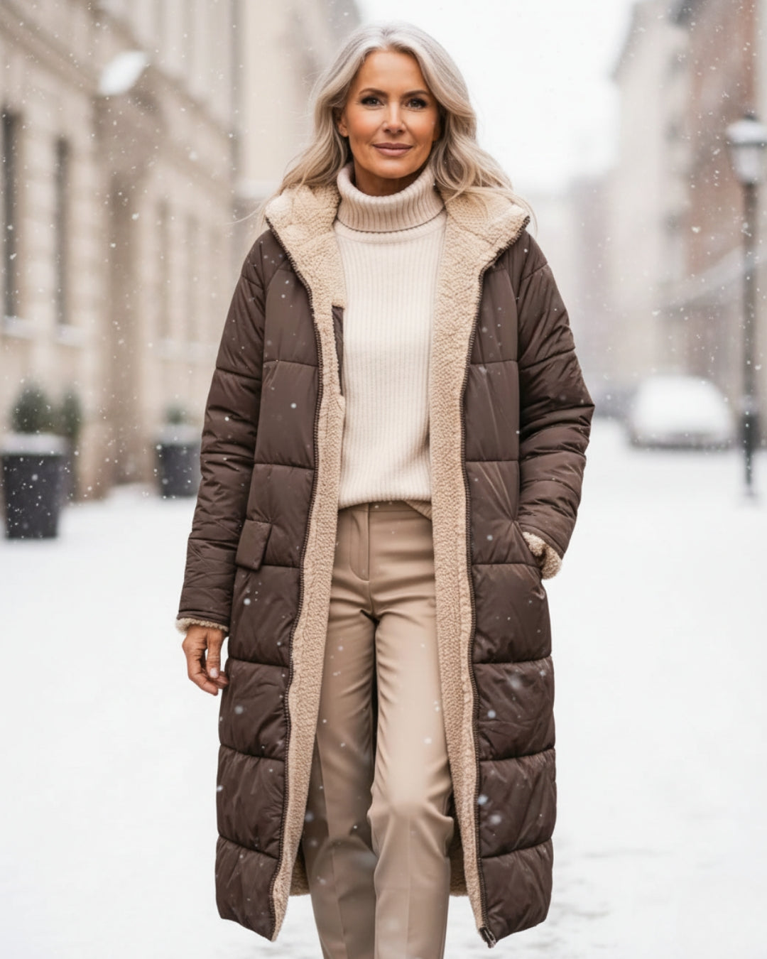 Maribel Sherpa Winter Coat