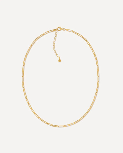 Elowen Paperclip Chain Necklace Elegant