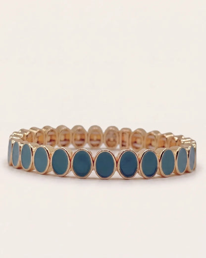 Vivienne Oval Stretch Bracelet Elegance