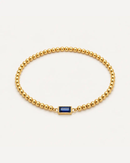 Sarah Gold Birthstone Bracelet